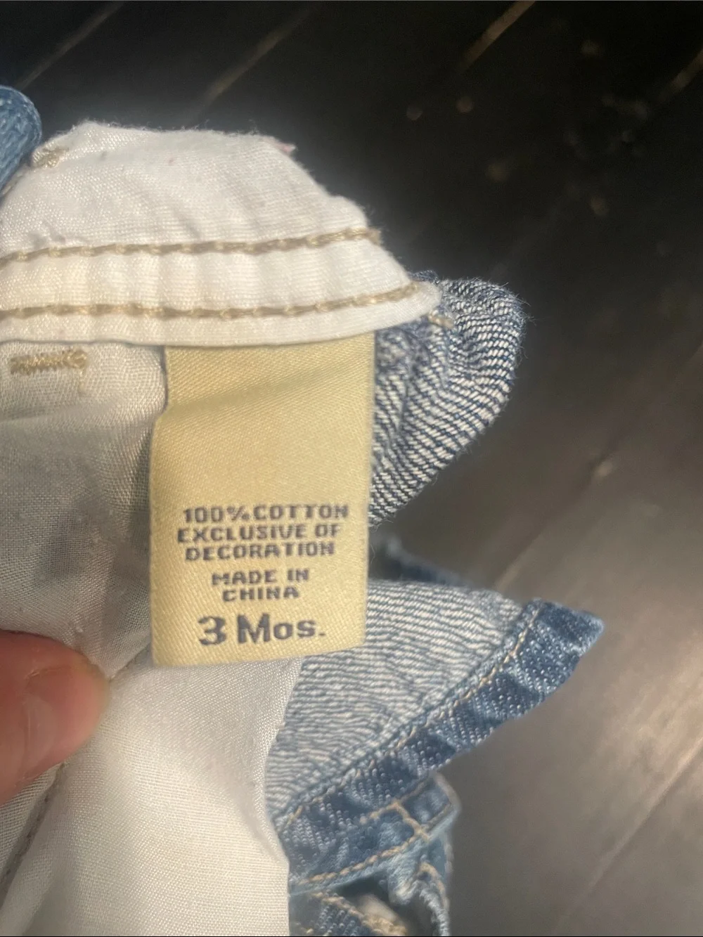 OshKosh B'gosh Denim Overall Skirt - Blue